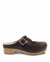 Load image into Gallery viewer, Dansko Britney Chocolate Burnished Nubuck
