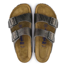 Load image into Gallery viewer, Birkenstock Arizona Oiled Leather Iron 552801
