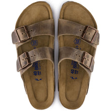Load image into Gallery viewer, Birkenstock Arizona Oiled Leather Tobacco Brown Narrow Width 552813
