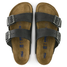 Load image into Gallery viewer, Birkenstock Arizona Oiled Leather Black 752481
